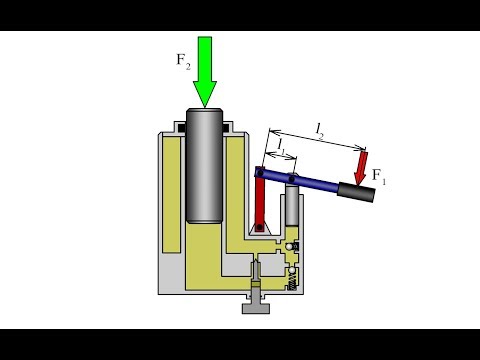 Видео: Как работает гидравлический домкрат?