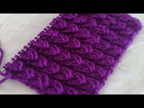 Видео: Узор Гусиные Лапки Вяжем Спицами.