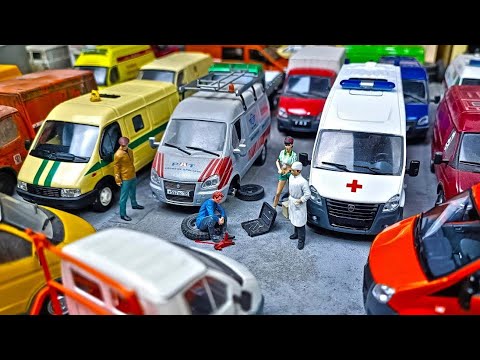 Видео: Модельки Газель МОЯ КОЛЛЕКЦИЯ МАШИНОК. Про машинки.
