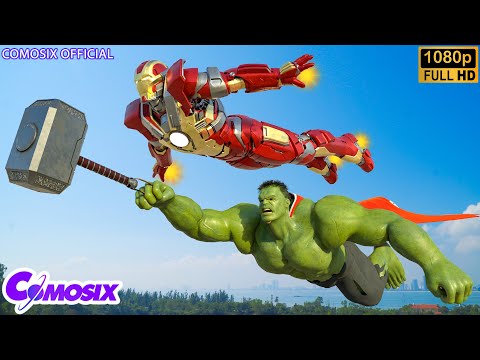 Видео: Железный человек против Халка Сцена боя - Мстители (2023) | Молоток Тора [HD]