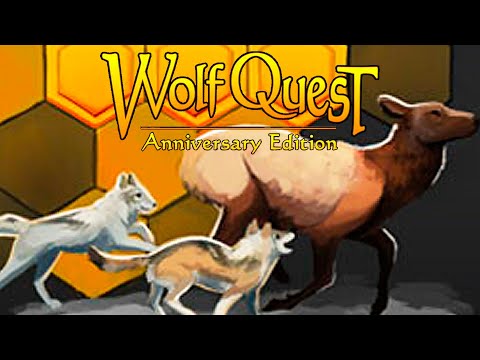 Видео: Достигли третье поколение династии! WolfQuest: Anniversary Edition # 158