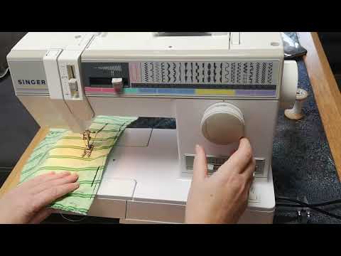 Видео: Nähmaschine Singer 9123 Test, Sewing machine  review, швейная машина тест