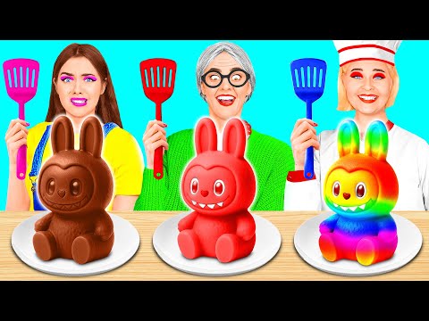 Видео: Кулинарный Челлендж: Я против Бабушки | Съедобная Битва от Fun Challenge