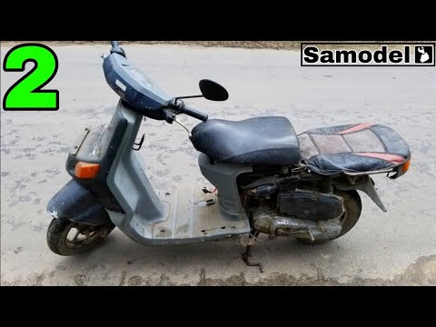 Видео: Yamaha Gear не едет больше 55км/час - часть 2