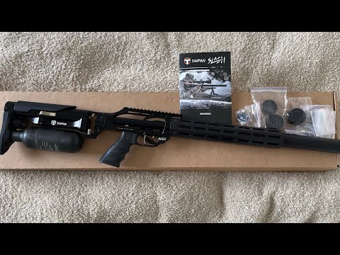 Видео: Впервые в Великобритании — Taipan Slash Tactical 550 Sub 12 .177 — Часть 1 — Распаковка и первые ...