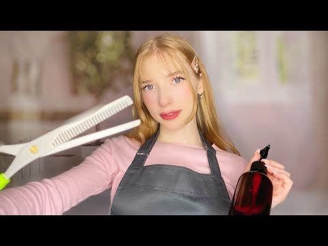Видео: АСМР ТВОЙ ПАРИКМАХЕР *часть 5* 💇‍♀️🌸 звуки асмр  *hair* ASMR SPA HAIRSTYLES
