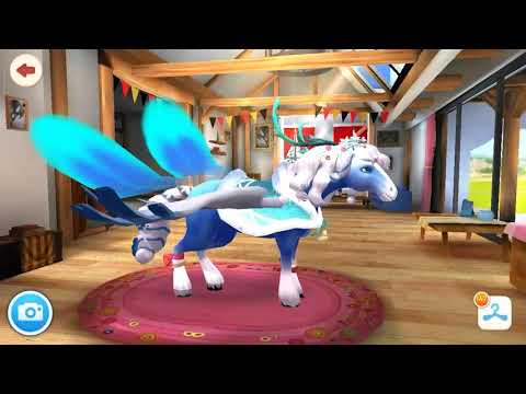 Видео: Horse Haven World Adventures 🦄#выпуск 3 : моя звезда выездки , лошадь породы Клевер 🐴🐴