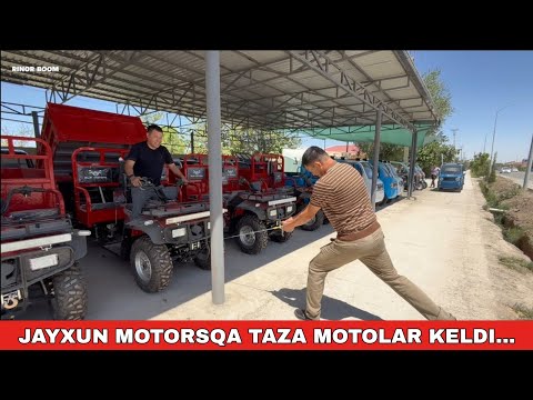 Видео: ЖАЙХУН МОТОРСКА ЖОЛ САЙЛАМАЙТЫН КВАДРАТЦИКЛЛЕР КЕЛДИ.