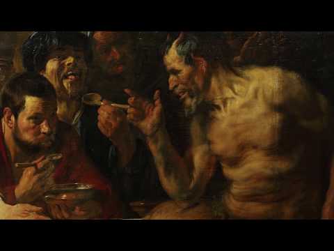 Видео: #Москвастобой - Онлайн-экскурсия «Я.Йорданс. Сатир в гостях у крестьянина»