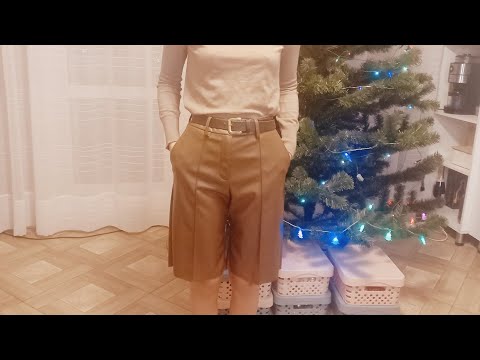 Видео: Шорты по 3  меркам .Обзор  готового изделия