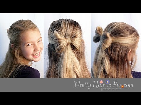 Видео: МИЛЫЙ БАНТИК ДЛЯ ВОЛОС 🎀 РУКОВОДСТВО ПО ПРИЧЕСКЕ!!