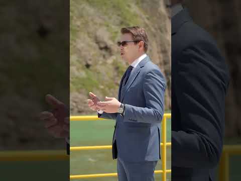 Видео: Таласской области при поддержке РКФР построили ГЭС «Бала-Саруу»