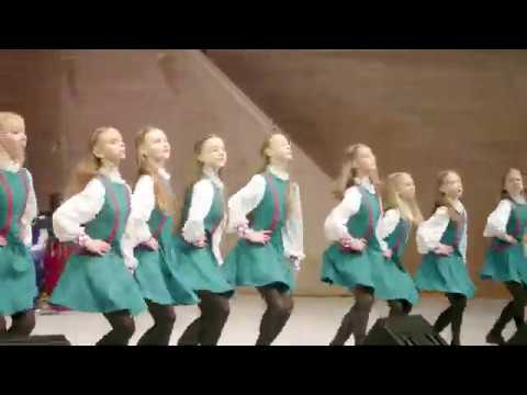 Видео: Ирландский танец. Ансамбль Локтева. Дом Музыки. 23/11/2019