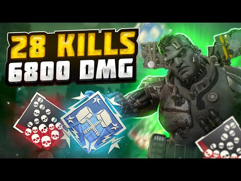 Видео: ЗР-213! 28 KILLS & 6800 DAMAGE ON GIBRALTAR.EXE ! гибралтар гайд апекс легенд реликвия apex legends