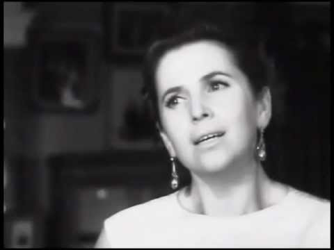 Видео: Галина Вишневская Страшная минута