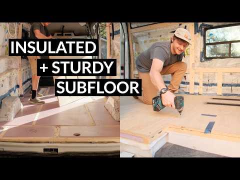 Видео: VAN Build — Как построить сверхпрочный утепленный подпол