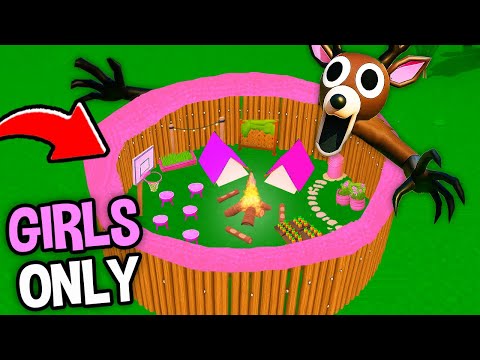 Видео: Мы построили лучшую базу ТОЛЬКО ДЛЯ ДЕВУШЕК в 99 ночей в лесу!