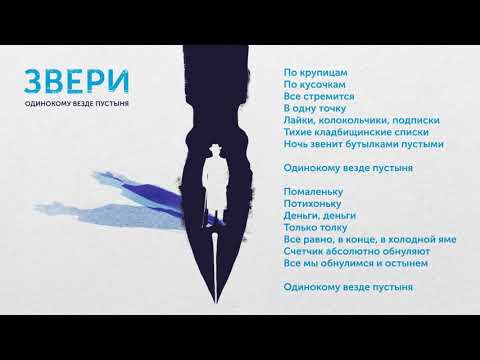 Видео: Звери - Одинокому везде пустыня
