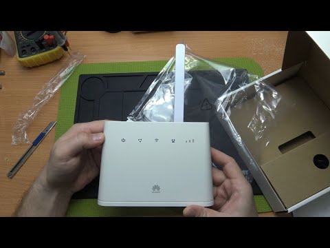 Видео: 4G Wi-Fi роутер Huawei B311-221 c внешней антенной. Распаковка, интерфейс роутера