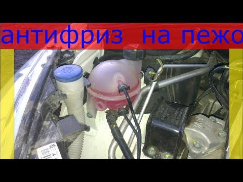 Видео: Замена антифриза на пежо 307, пежо 308