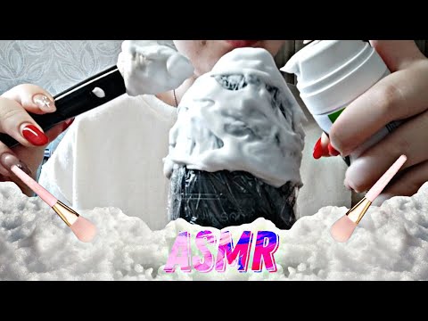 Видео: АСМР // ПЕНА❄ // ПЛЕНКА // ASMR