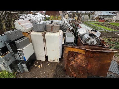 Видео: СУМАСШЕДШАЯ СДАЧА МЕТАЛЛОЛОМА ПОСЛЕ РАЗБОРА!