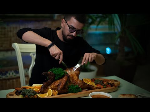 Видео: Сочная ИНДЕЙКА в духовке запеченная целиком