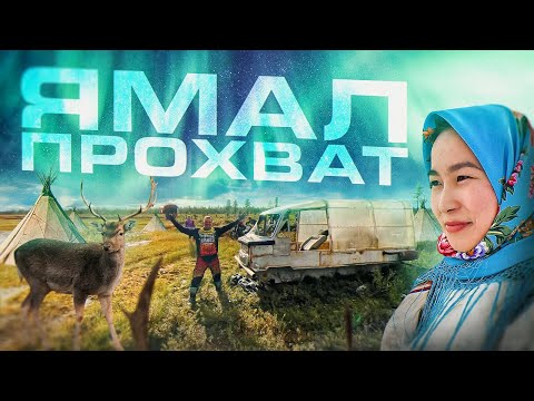 Видео: ПРОХВАТ на краю земли. Нашли в болотах брошенный вездеход. ЯМАЛ