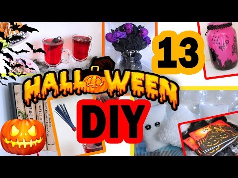 Видео: DIY Декор КОМНАТЫ на ХЭЛЛОУИН * 13 БЮДЖЕТНЫХ Идей НА СКОРУЮ РУКУ * Bubenitta