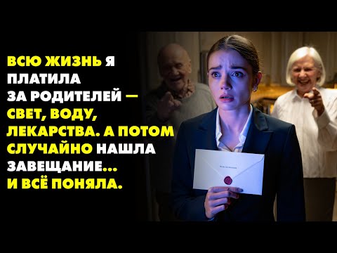 Видео: Они ПЕРЕПИСАЛИ ВСЁ на сестру. Тогда я решила, что ХВАТИТ быть их кошельком