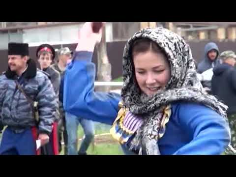 Видео: Если в душе казачка/Девушки казачки/Фланкировка/