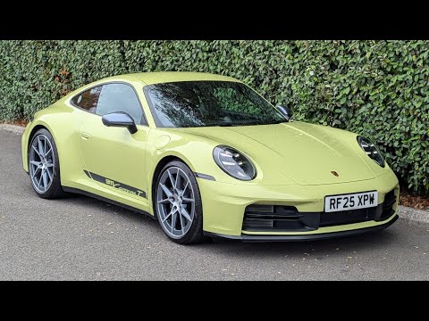 Видео: Новый Porsche 911 Carrera T с механической коробкой передач 6 ступеней 992.2
