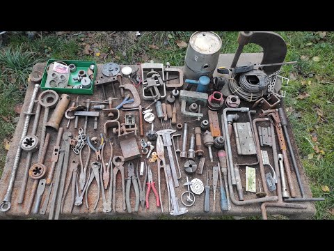 Видео: Речі з металолому 🔥🇺🇦🔧🛠️#розпродаж #інструмент #мілкі речі#ящик