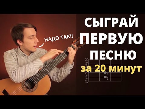 Видео: Уроки игры на гитаре с нуля для начинающих !