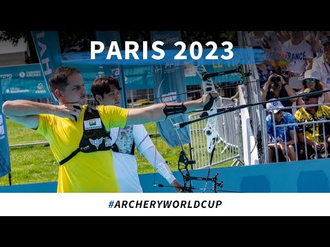 Видео: Ли У Сок против Маркуса Д'Алмейды – лучник, мужчины, полуфинал 1 | Чемпионат мира по футболу 2023...