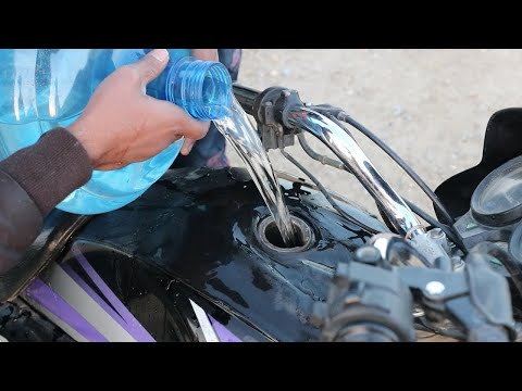 Видео: Мотоцикл, работающий на воде — 100% функциональный трюк