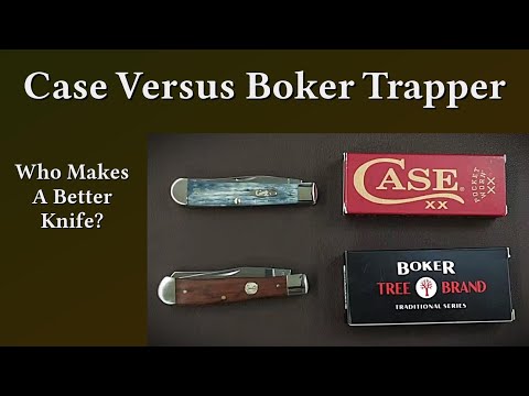 Видео: Case против Boker Trappers: кто делает лучший нож?