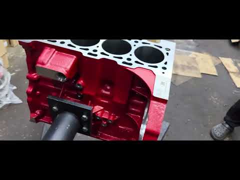 Видео: Поддельный Лонг блок на CUMMINS 2.8 под видом оригинала. Будьте осторожны!!!