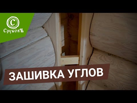 Видео: Сруб "В ЛАПУ" | Правильная ЗАШИВКА углов