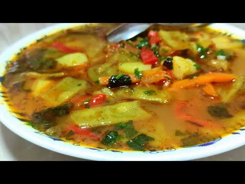 Видео: ГРУЗИНСКИЙ ВКУСНЕЙШИЙ СУП ИЗ ЗЕЛЕНОЙ ФАСОЛИ/Georgian cuisine