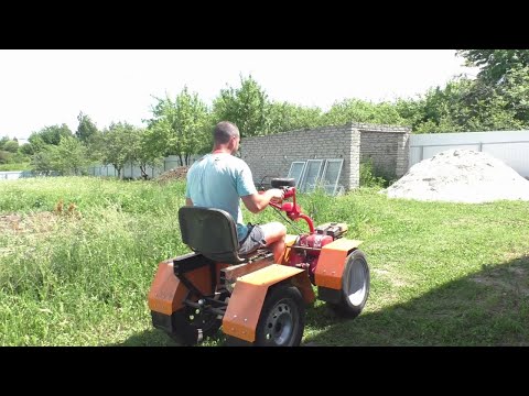 Видео: ПОМЕНЯЛ СИДЕНИЕ НА АДАПТЕРЕ к МОТОБЛОКУ