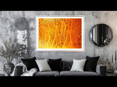 Видео: НАСЫЩЕННЫЕ И УНИКАЛЬНЫЕ: Техники акриловой живописи с использованием полиэтиленовой пленки: ПРОСТ...