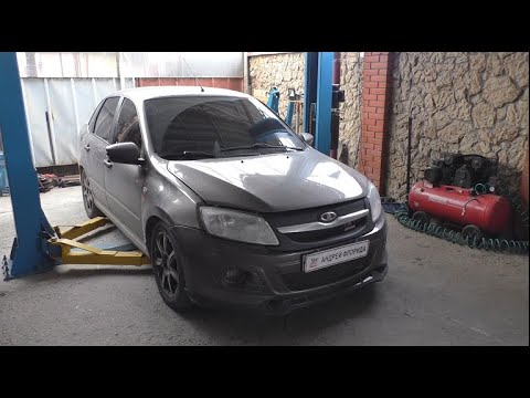 Видео: Замена шестерни 2й передачи на Lada Granta Sport 1 6 Лада Гранта Спорт 2017 1часть