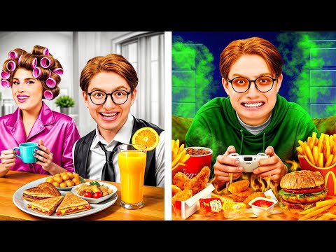 Видео: Жизнь с РОДИТЕЛЯМИ vs ОДНОМУ !