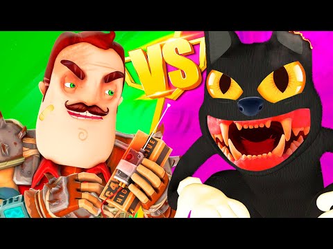 Видео: Картун Кэт vs Привет Сосед - ФИЛЬМ (Ной Все Серии Подряд Cartoon Cat Hello Neighbor 3D Анимация)