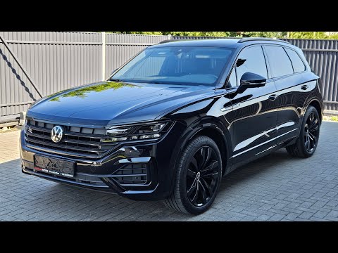 Видео: VW Touareg R-Line 2021! 3.0 TDI V6 286 hp 4Motion! Пневмоподвеска, камеры 360⁰, Dynaudio, IQ.Light!