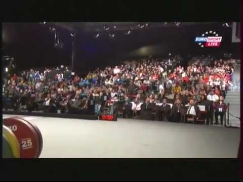 Видео: Женщины 75кг  Толчок. ЧМ 2011. Тяжёлая атлетика