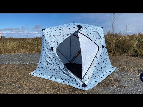 Видео: Зимняя палатка куб 240x240x215 за 10000р