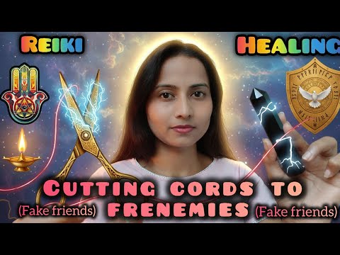 Видео: ✂️Обрыв связей с фальшивыми друзьями (заклятыми врагами) 🧿#исцеляющийсвет #рейки #обрываниесвязей