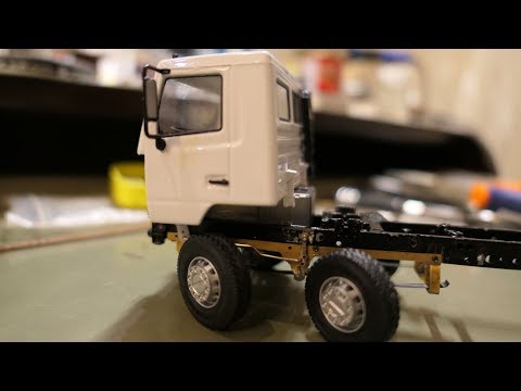 Видео: Постройка Р/У МАЗ-6516 в масштабе 1:43 часть 3